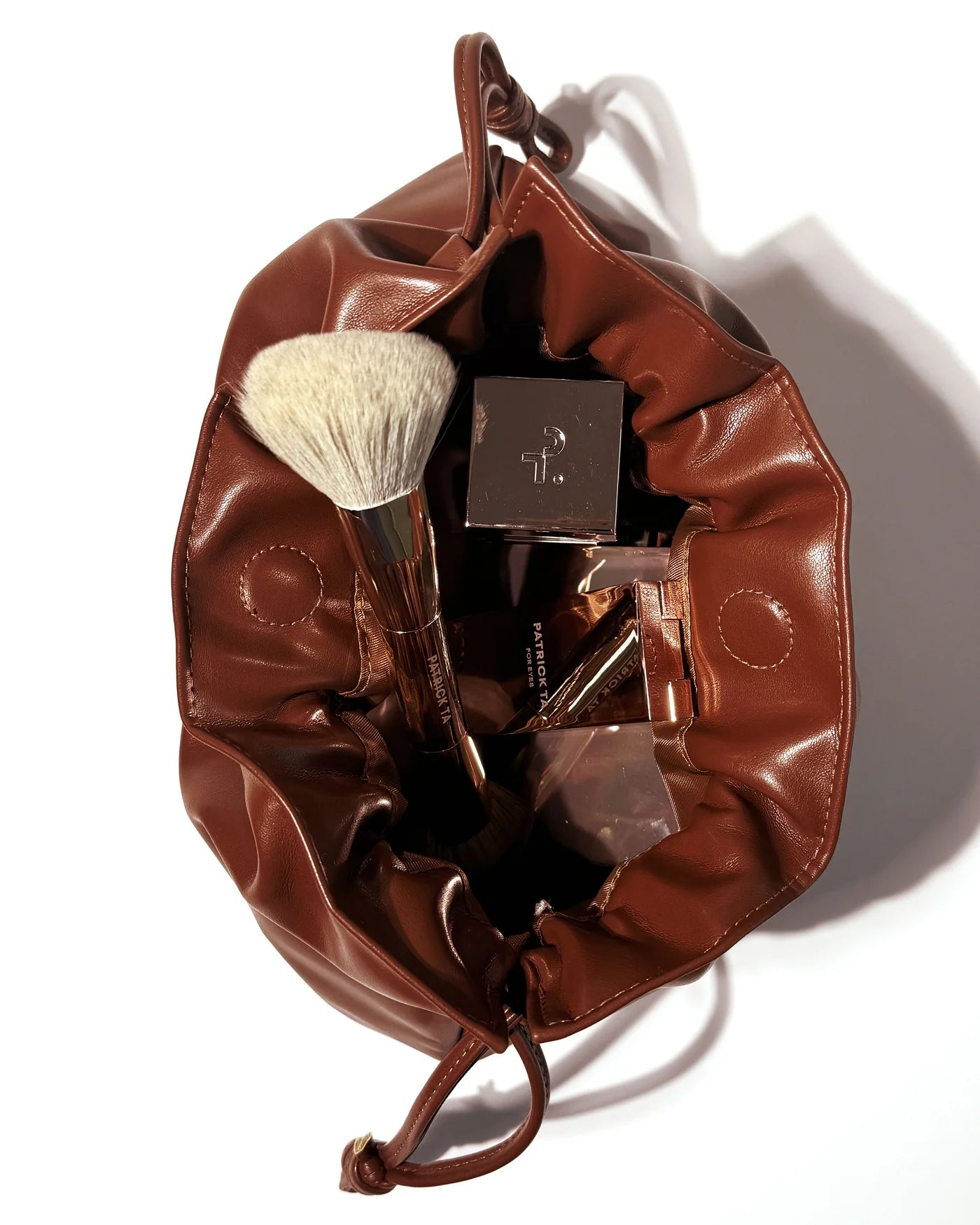 PRE ORDER- THE ELEVATED BEAUTY BAG IN BROWN