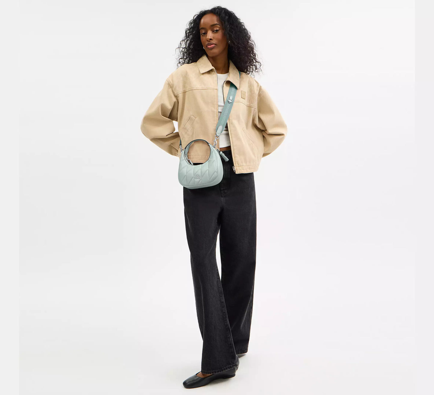 PRE ORDER-Carmen Mini Crossbody In Signature Jacquard