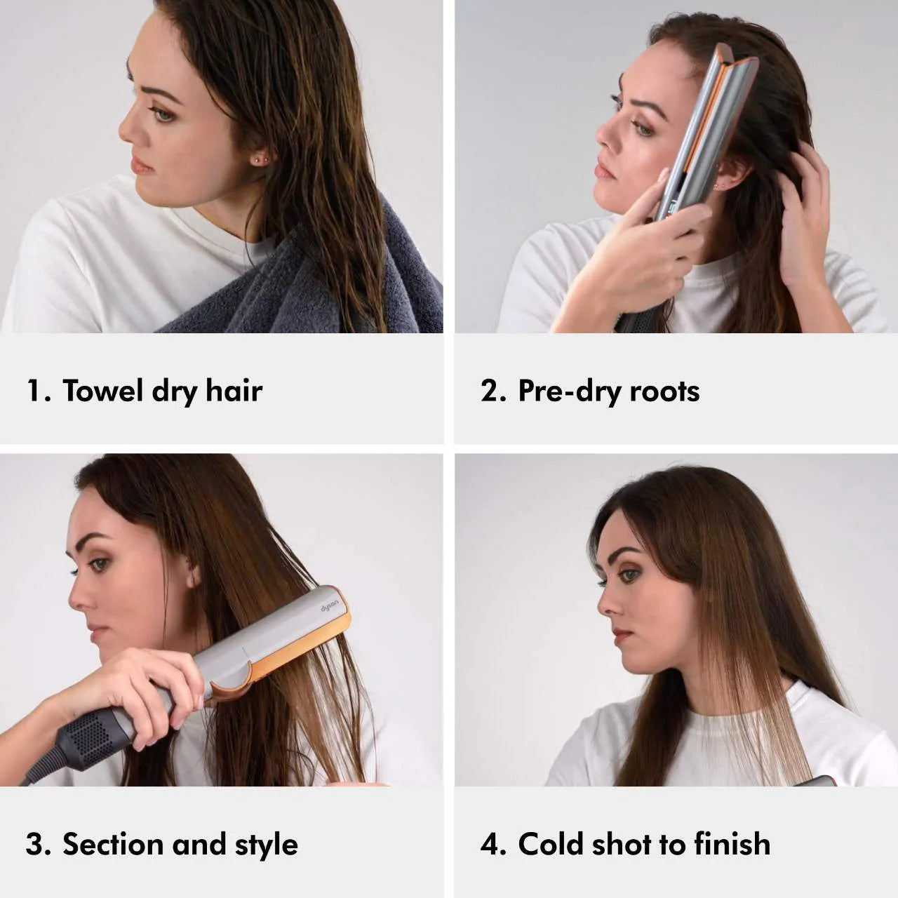 PRE ORDER-Limited Edition Airstrait™ Wet-to-Dry Straightener in Jasper Plum