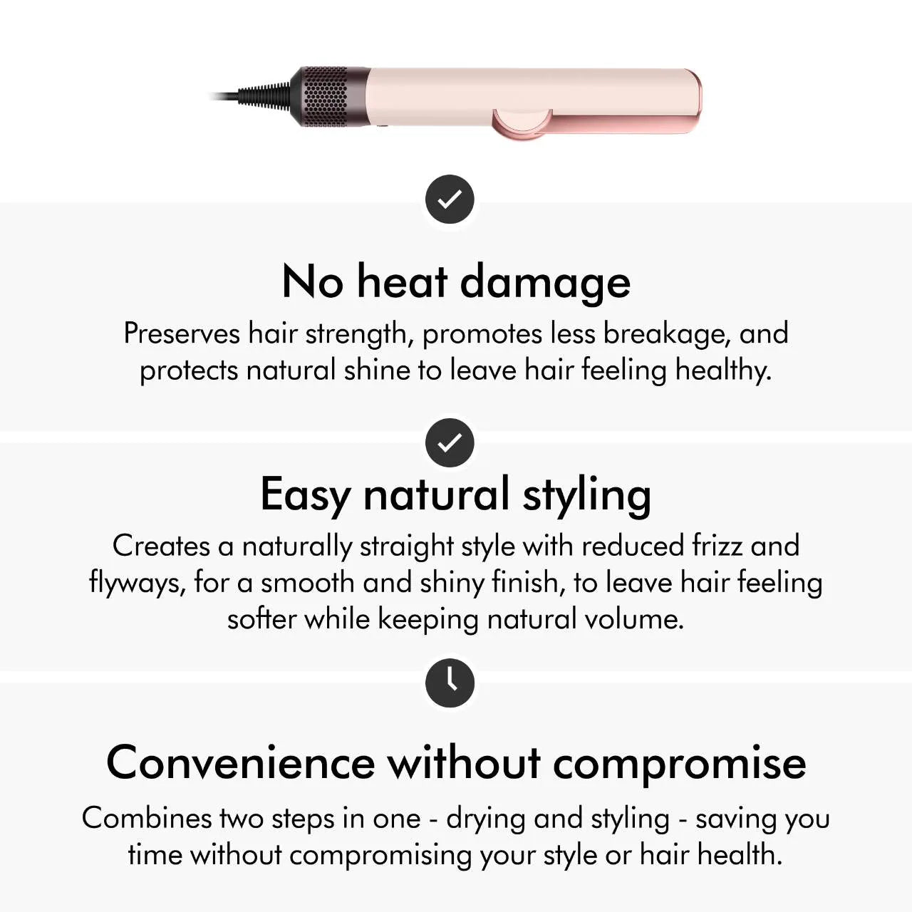 PRE ORDER-Limited Edition Airstrait™ Wet-to-Dry Straightener in Jasper Plum
