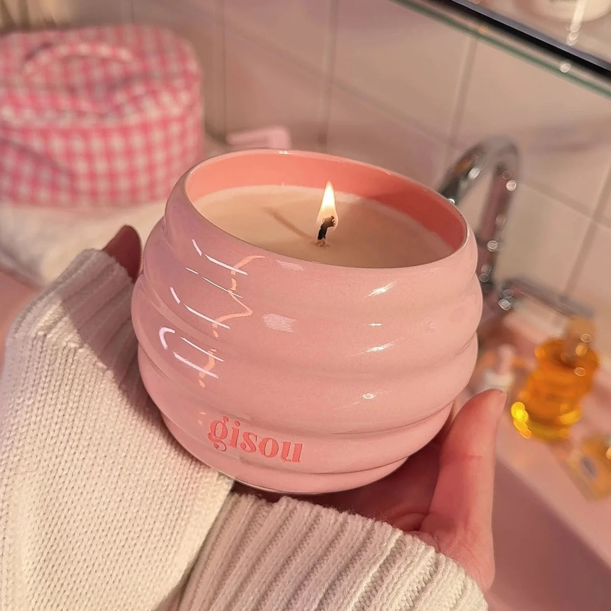 PRE ORDER- Honey Scented Candle - Wild Rose
