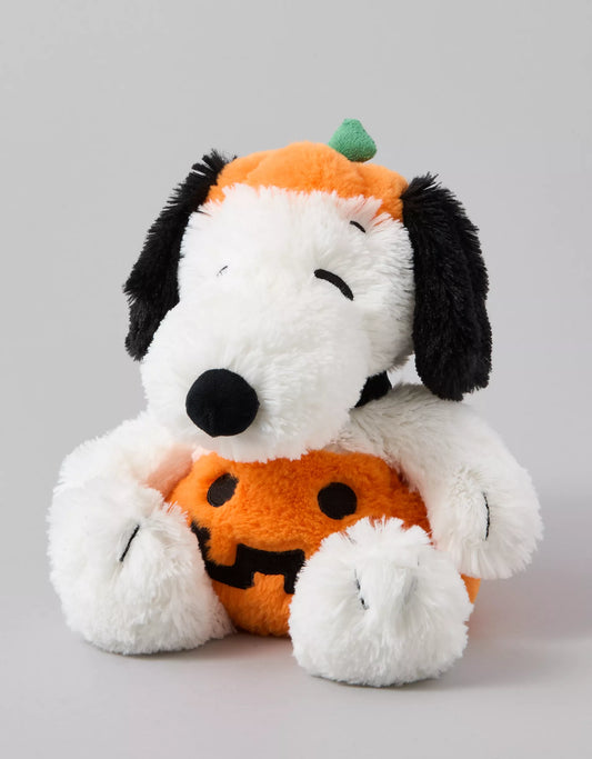 PRE ORDER-Warmies Snoopy Pumpkin