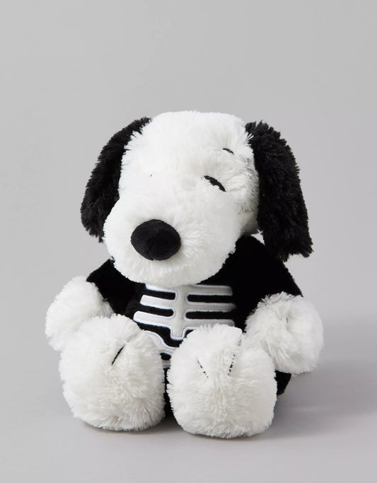 PRE ORDER-Warmies Snoopy Skeleton
