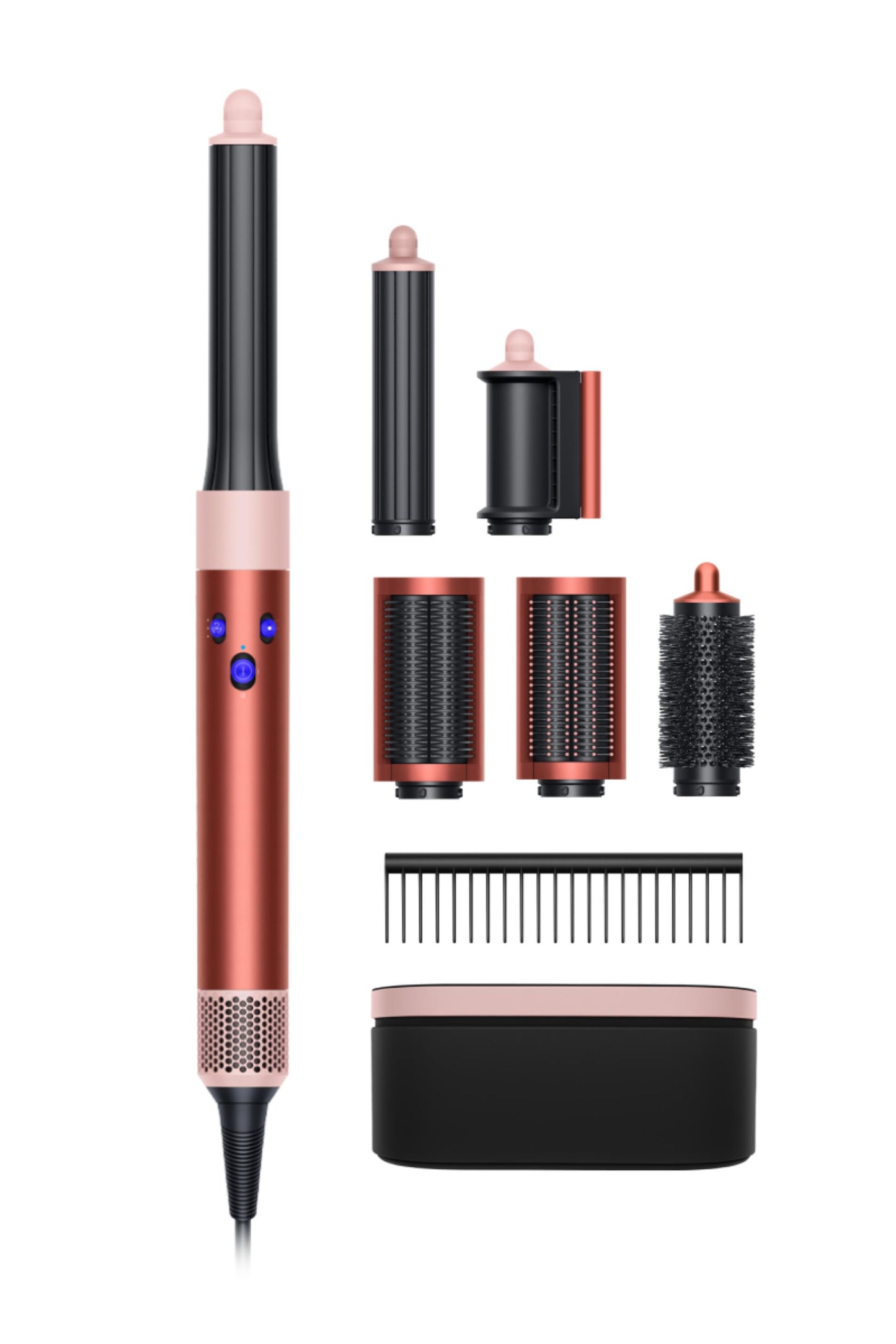 PRE ORDER-Airwrap multi-styler and dryer Complete Long (Strawberry Bronze/Blush Pink)