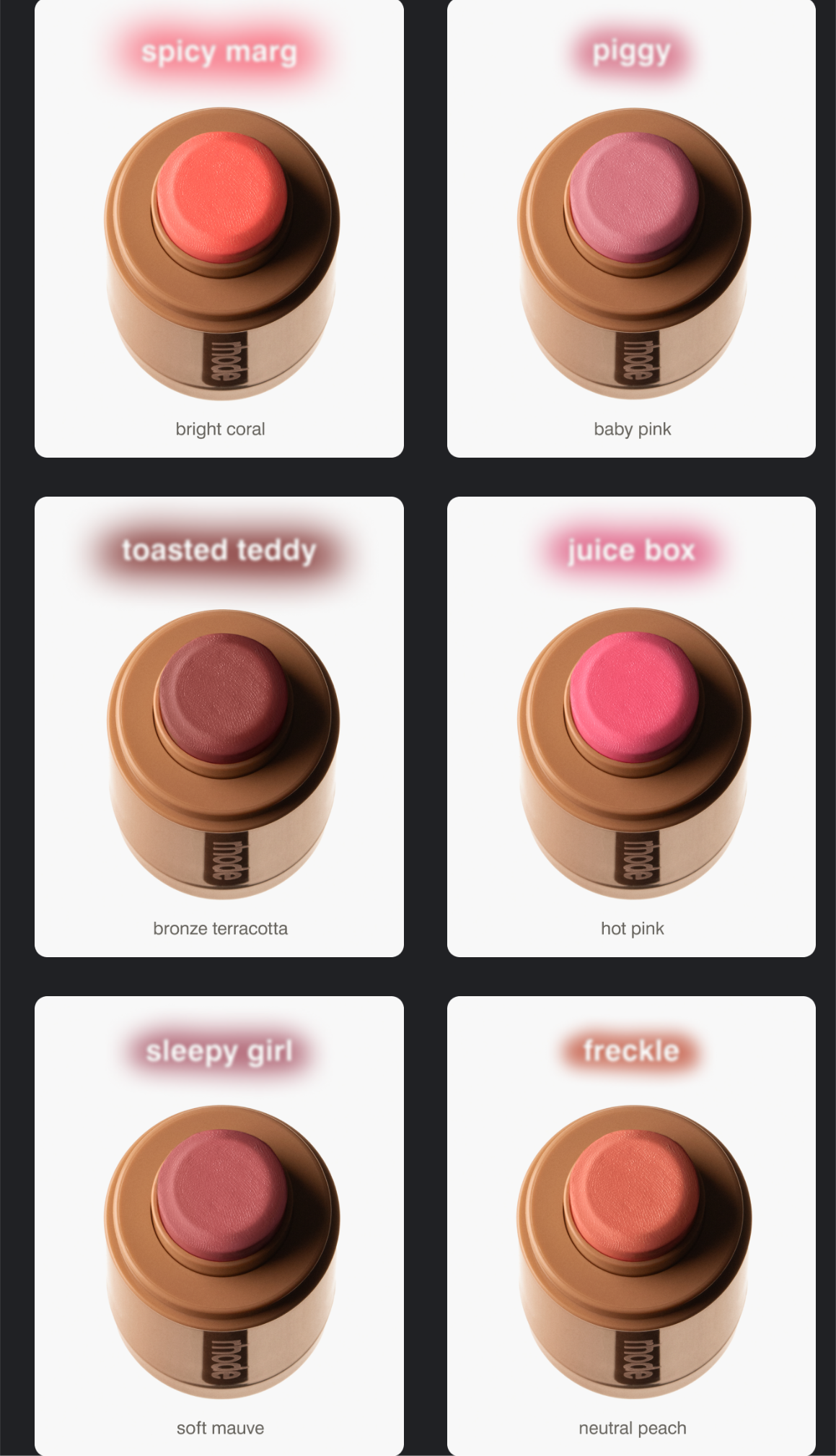 PRE ORDER-The Pocket Blushes