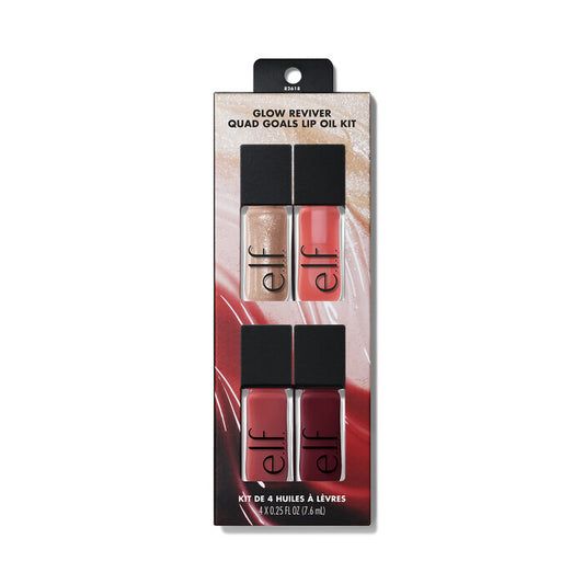 PRE ORDER-Glow Reviver Quad Goals Lip Oil Kit