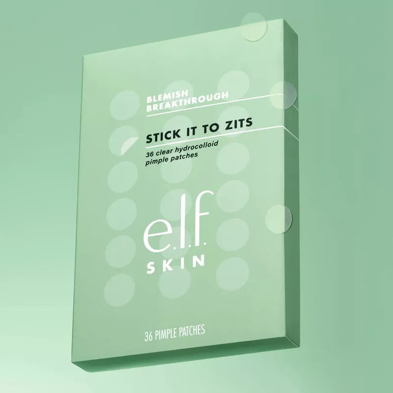 Elf Skin Blemish Breakthrough Stick It to Zits Parches para espinillas - 36 unidades