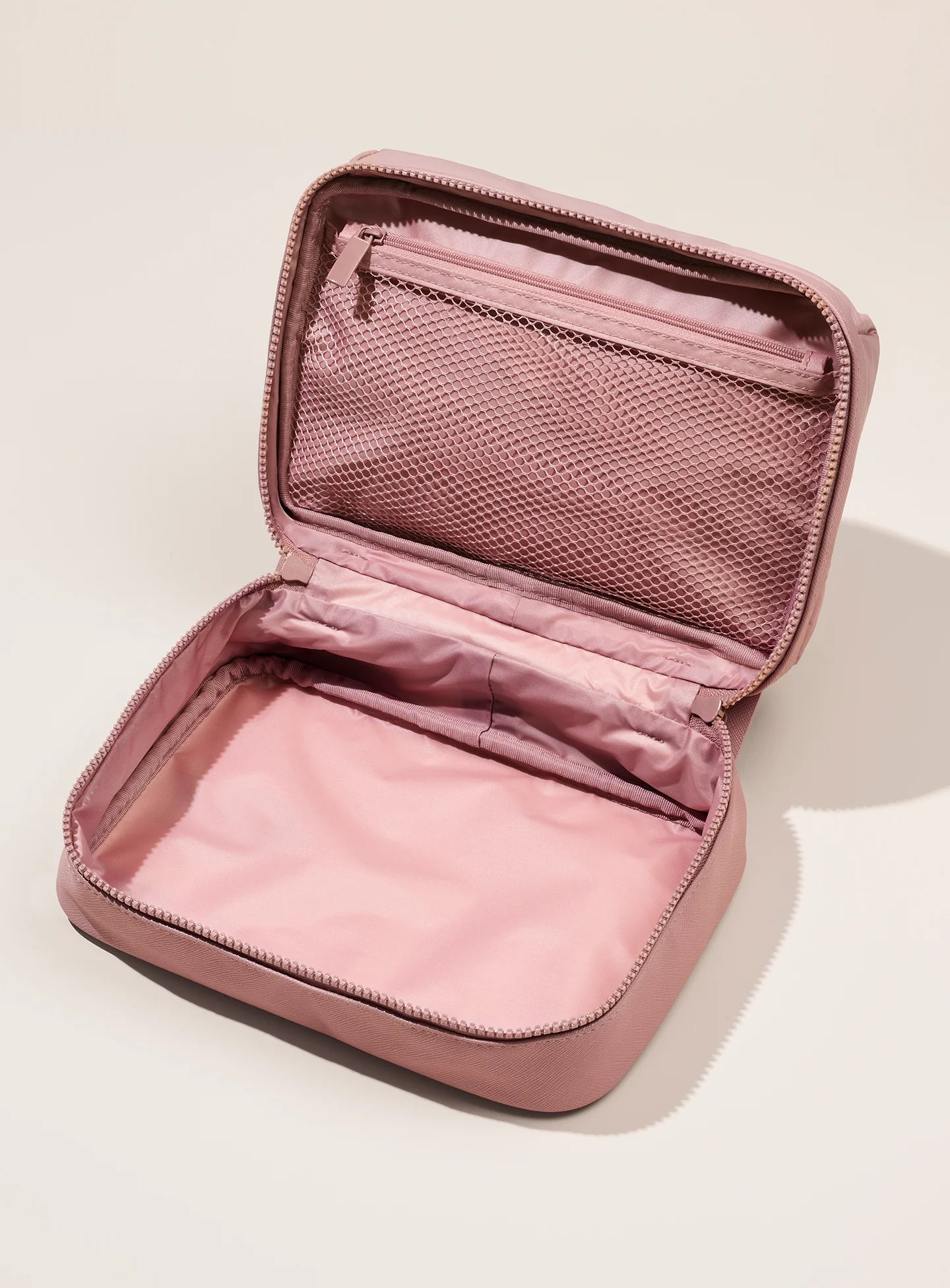 PRE ORDER-Puffy Toiletry Bag - Mauve