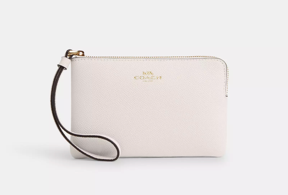 PRE ORDER-Corner Zip Wristlet