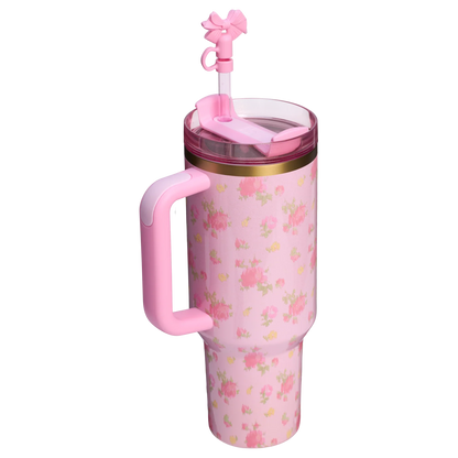 PRE ORDER-Stanley 1913 x LoveShackFancy Quencher H2.0 Flowstate™ Tumbler | 40 OZ