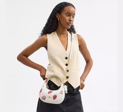 Carmen Mini Crossbody in Strawberry