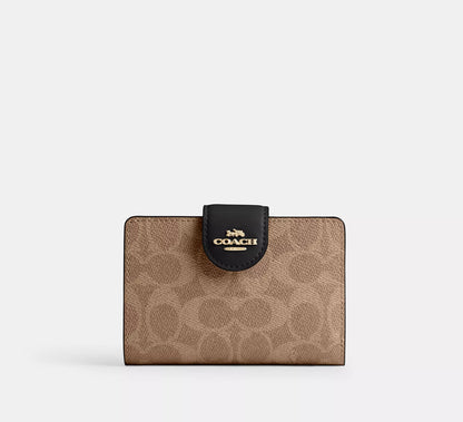 PRE ORDER-Medium Corner Zip Wallet
