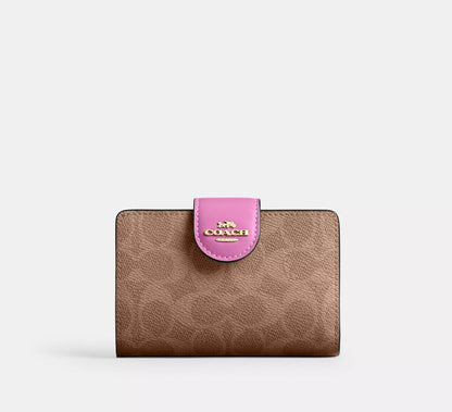 PRE ORDER-Medium Corner Zip Wallet