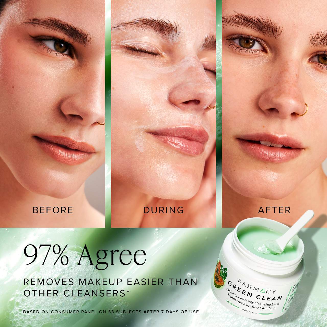 Green Clean Makeup Removing Cleansing Balm