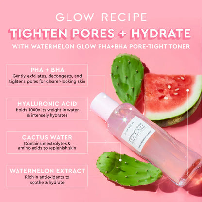 PRE ORDER-Watermelon Glow PHA + BHA Pore-Tight Toner