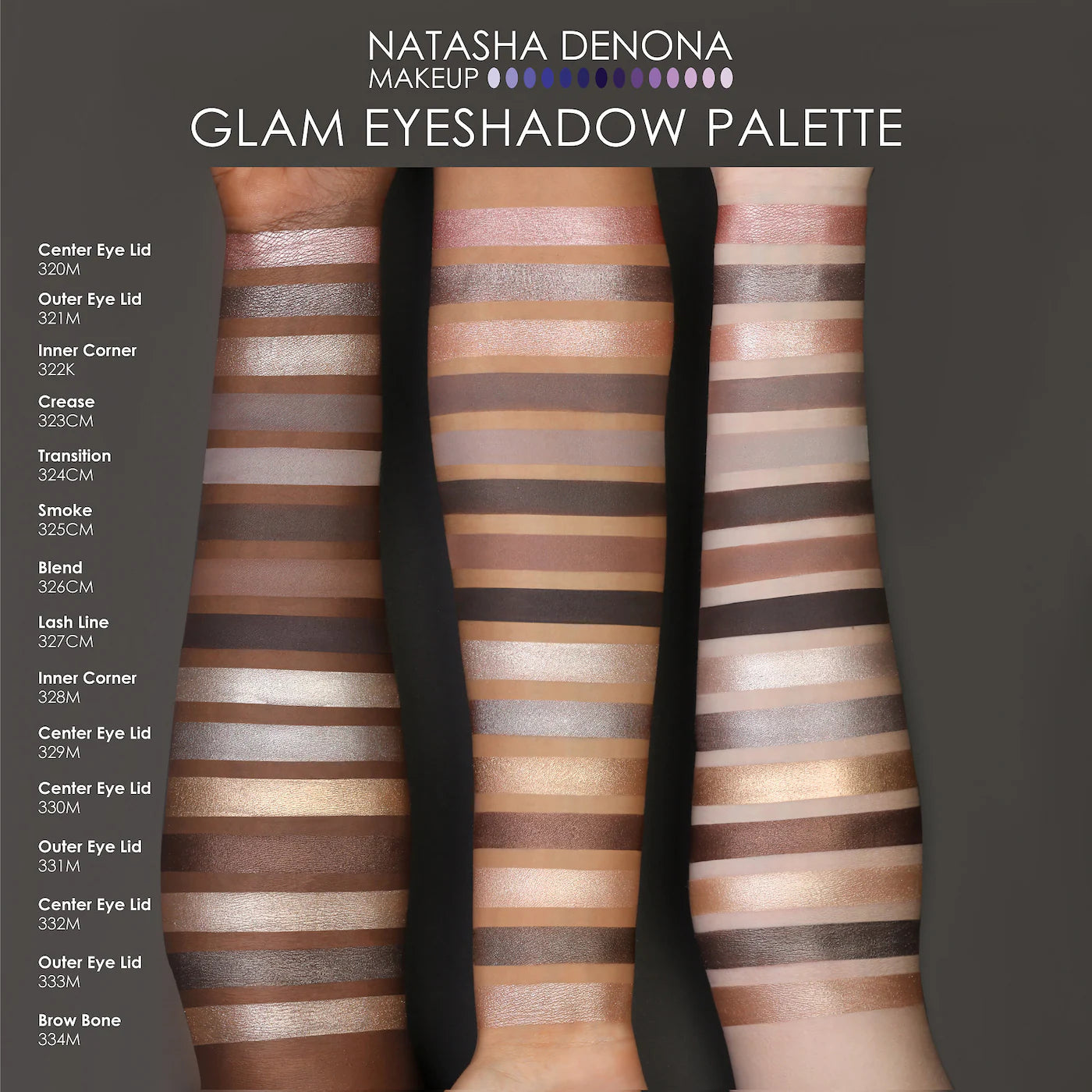 PRE ORDER-Glam Eyeshadow Palette
