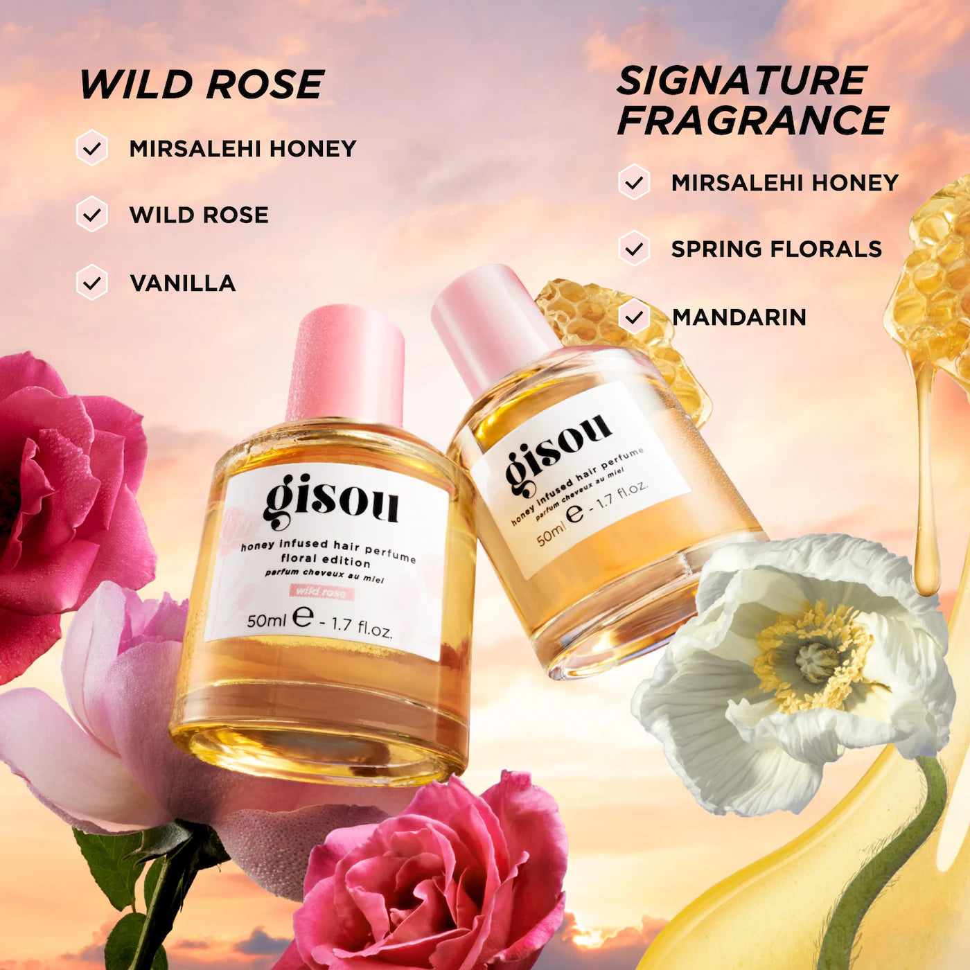 PRE ORDER-Honey Infused Hair Perfume