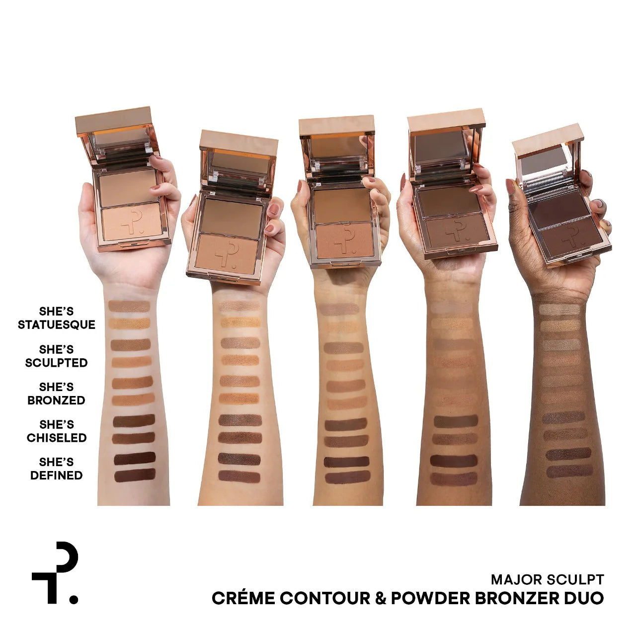 PRE ORDER-Major Sculpt Crème Contour & Powder Bronzer Duo