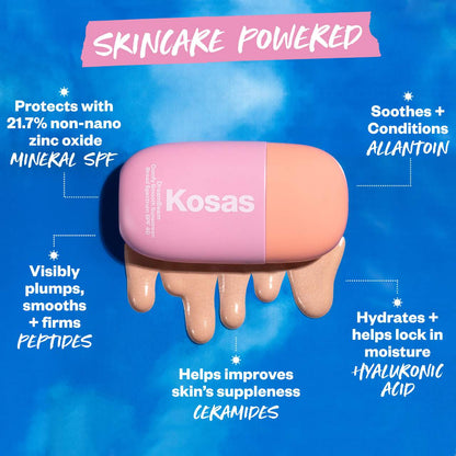 PRE ORDER-DreamBeam Silicone-Free Mineral Sunscreen SPF 40 with Ceramides and Peptides