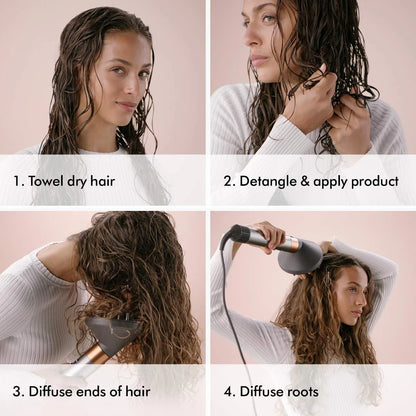 PRE ORDER-Airwra Multi Styler Complete Long Diffuse for Curly & Coily Hair