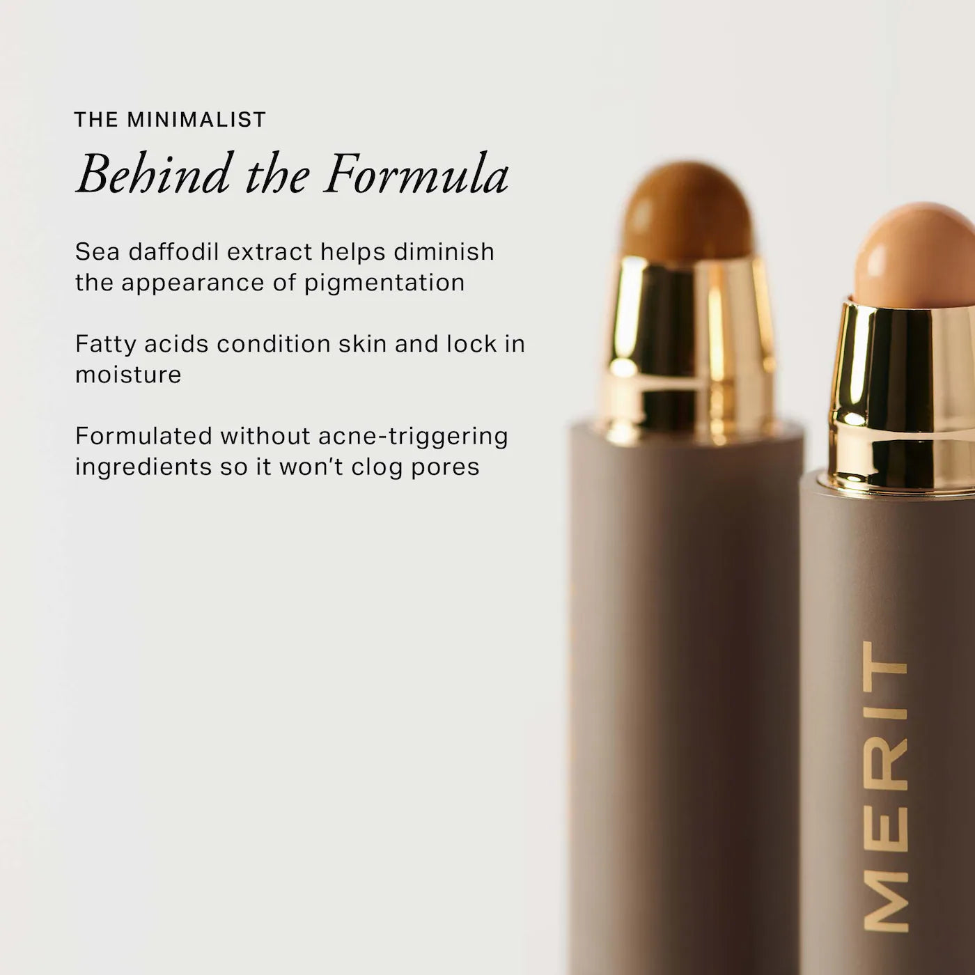 PRE ORDER-The Minimalist Perfecting Complexion Foundation and Concealer Stick