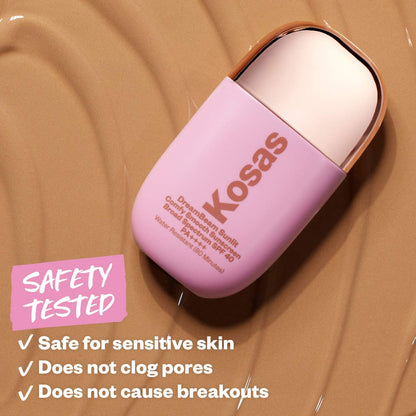 PRE ORDER-DreamBeam Silicone-Free Mineral Sunscreen SPF 40 with Ceramides and Peptides