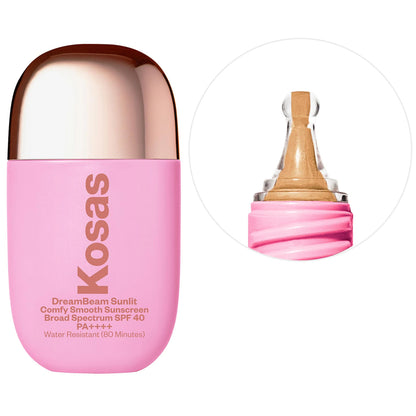 PRE ORDER-DreamBeam Silicone-Free Mineral Sunscreen SPF 40 with Ceramides and Peptides
