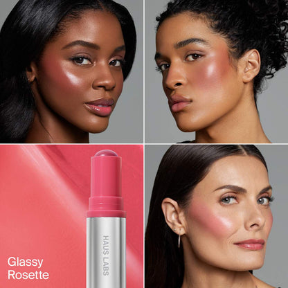 PRE ORDER-Color Fuse Longwear Hydrating Glassy Lip + Cheek Blush Balm Stick