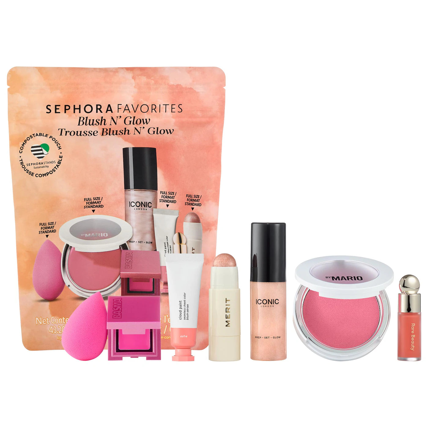 PRE ORDER-Blush N' Glow Blush Makeup Value Set