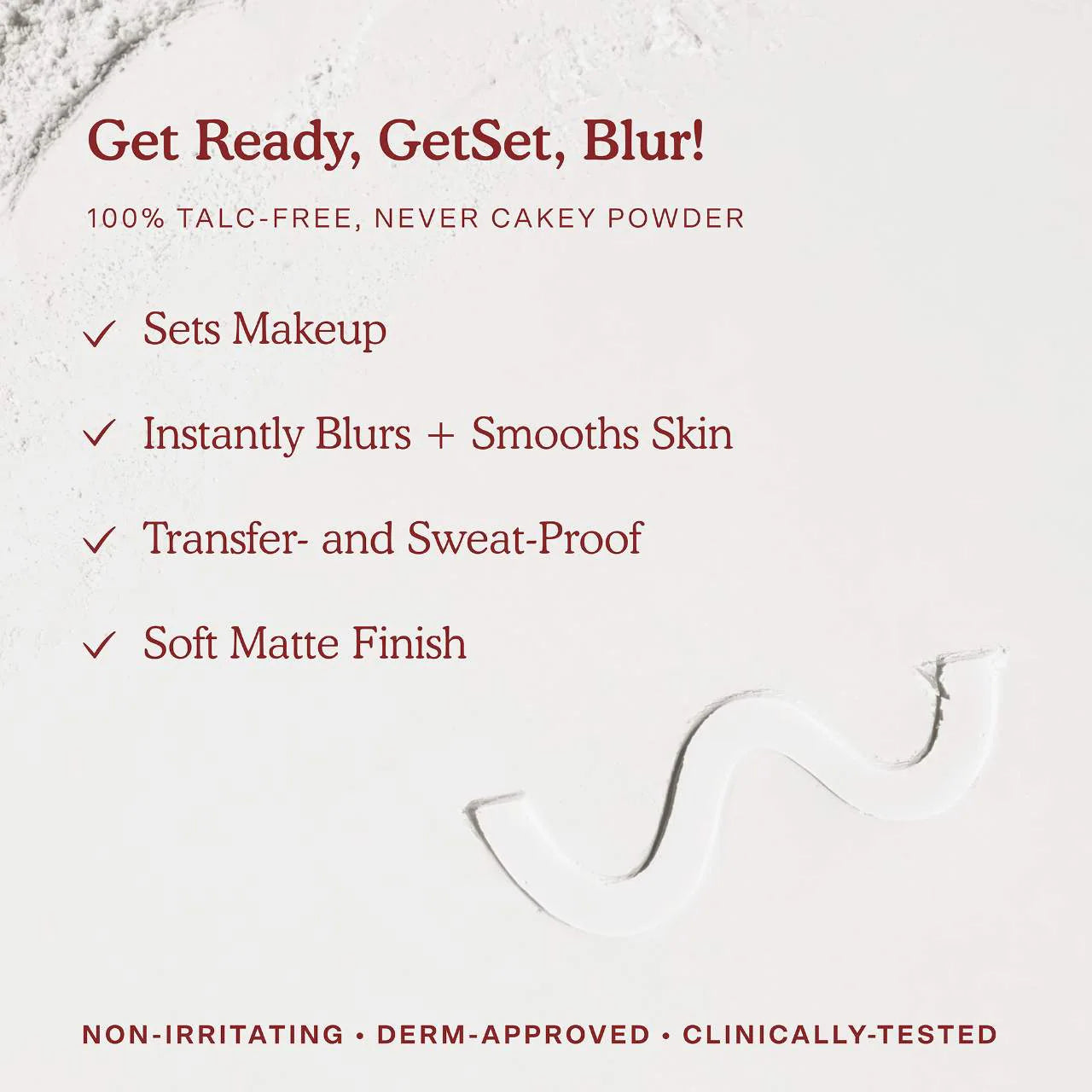 PRE ORDER-GetSet Blur + Set Talc-Free Pressed Setting Powder