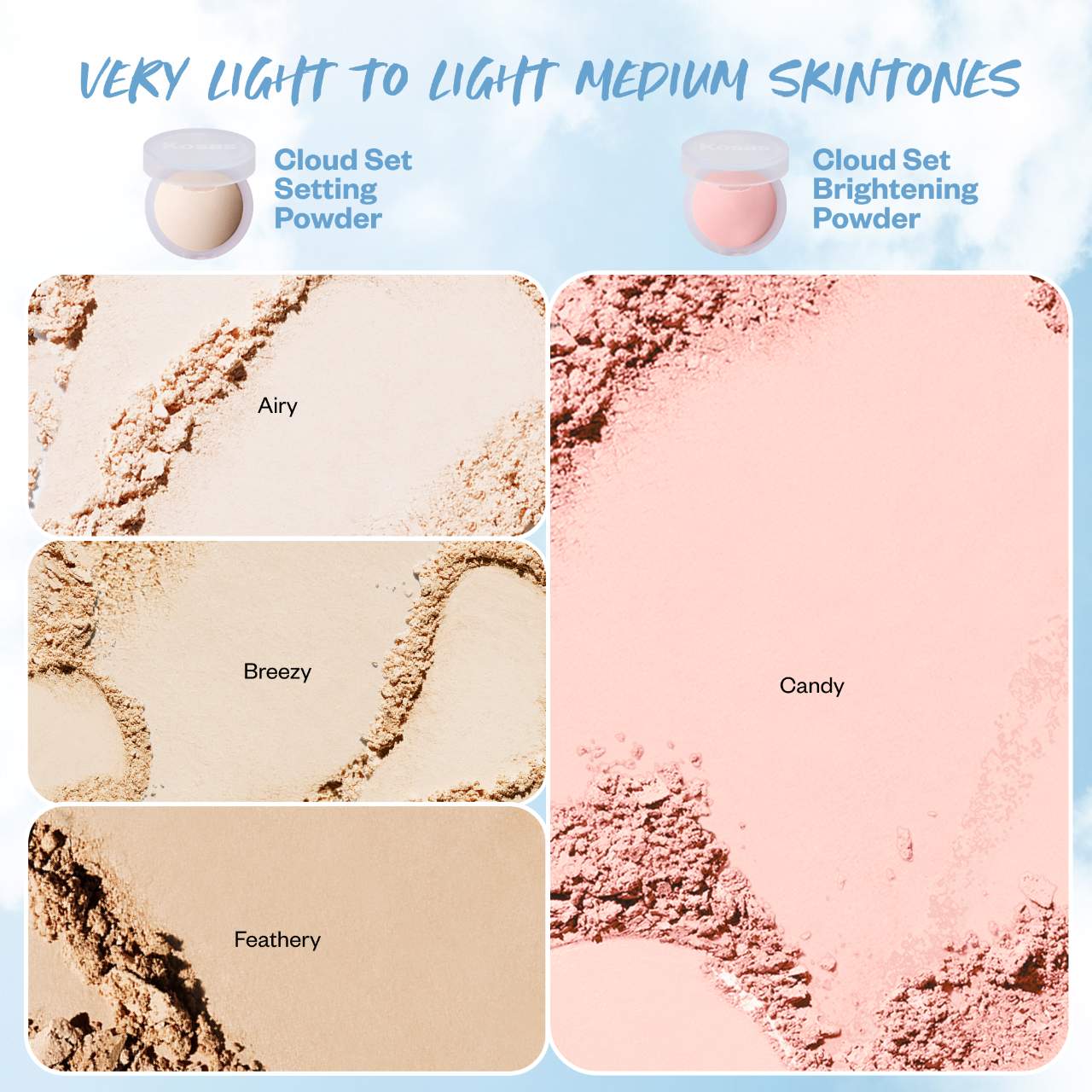 PRE ORDER-Cloud Set Baked Setting & Smoothing Talc-Free Vegan Powder