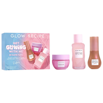 PRE ORDER-Get Glowing With Me Kit by Katie Fang with Hue Drops Tinted Serum