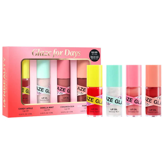 PRE ORDER-Glaze For Days Lip Oil Holiday Kit