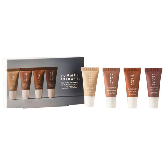 PRE ORDER-The Mini Neutrals Lip Butter Balm Set