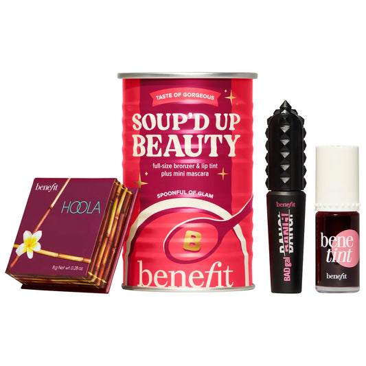 PRE ORDER-Soup'd Up Beauty - Benetint, Hoola Bronzer and Mini BADgal BANG! Trio