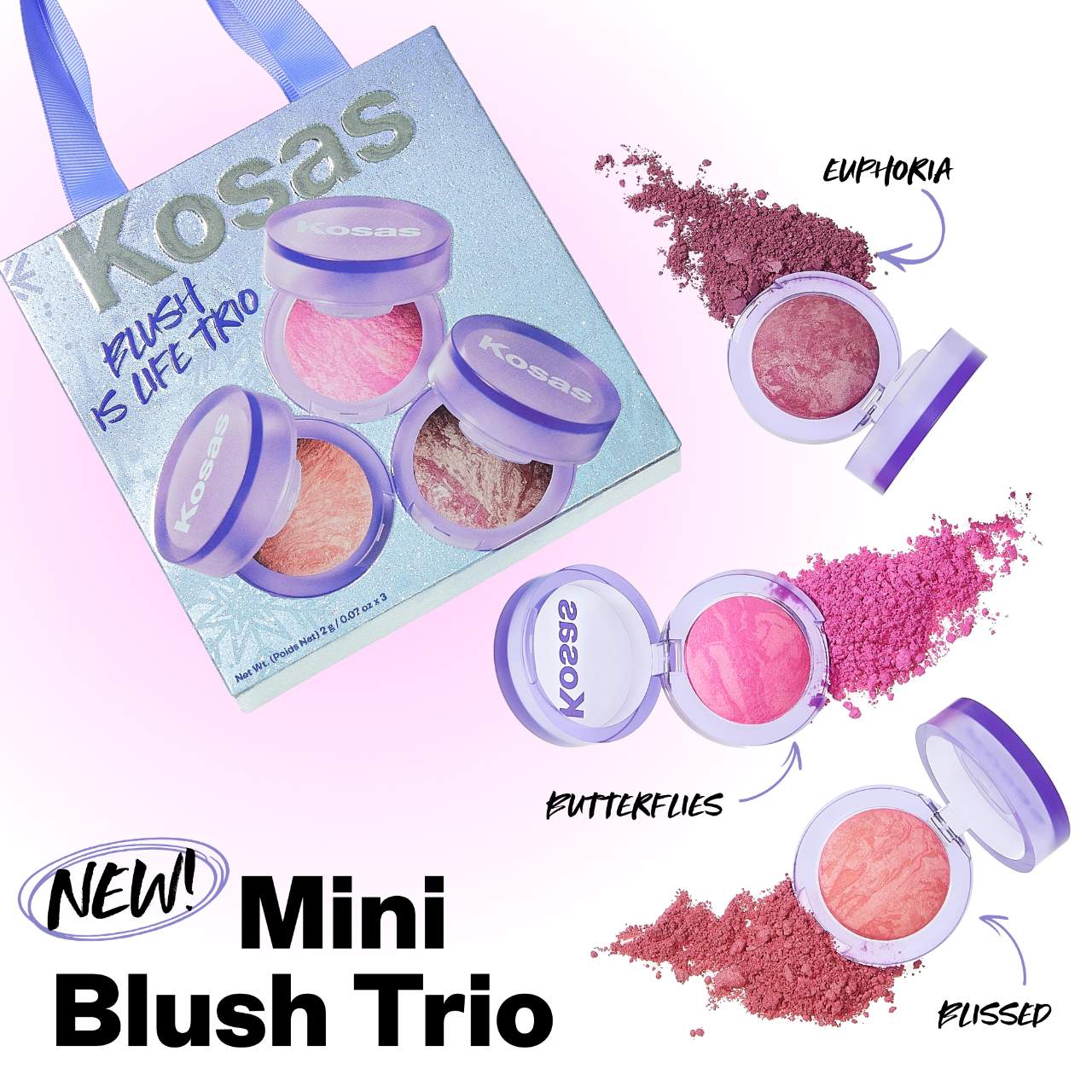 PRE ORDER-Mini Blush is Life Trio