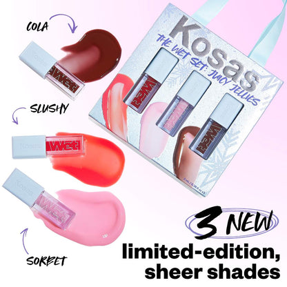 PRE ORDER-The Wet Set: Juicy Jellies Sheer Lip Oils