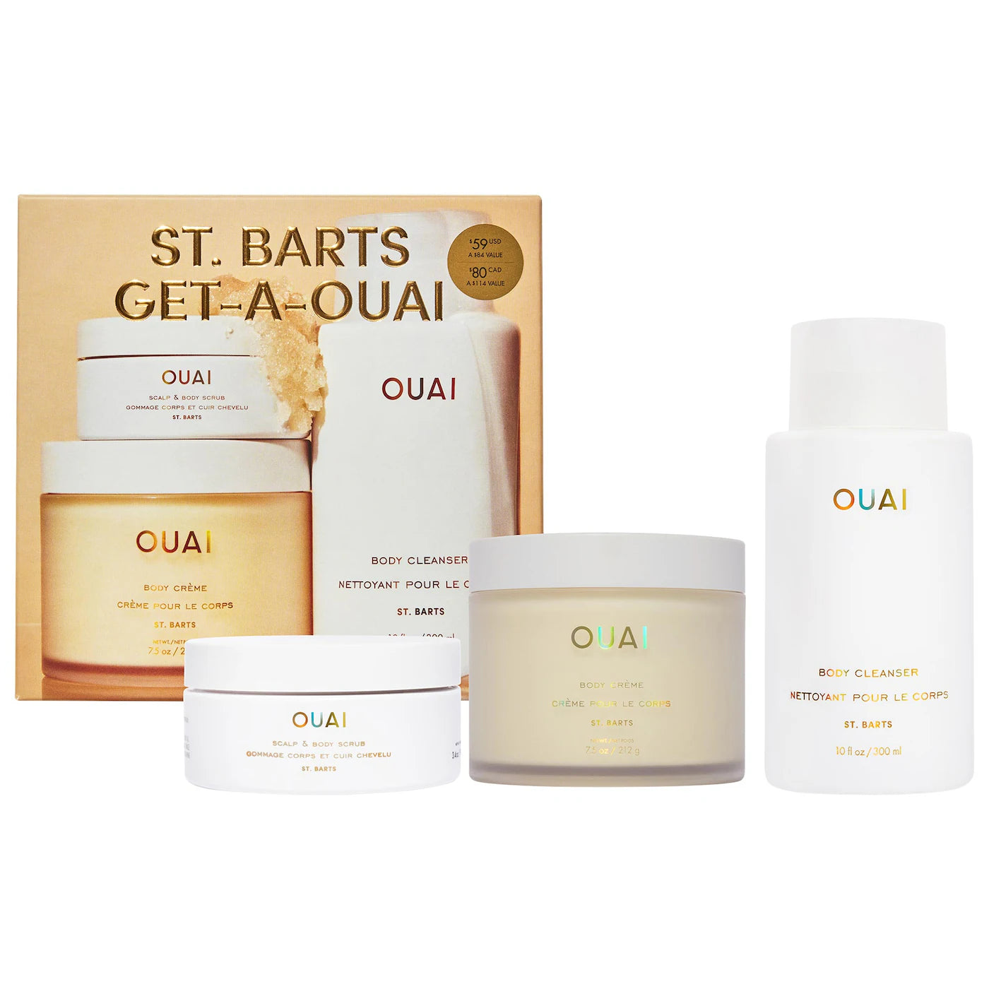 PRE ORDER-St. Barts Get A Ouai Value Set