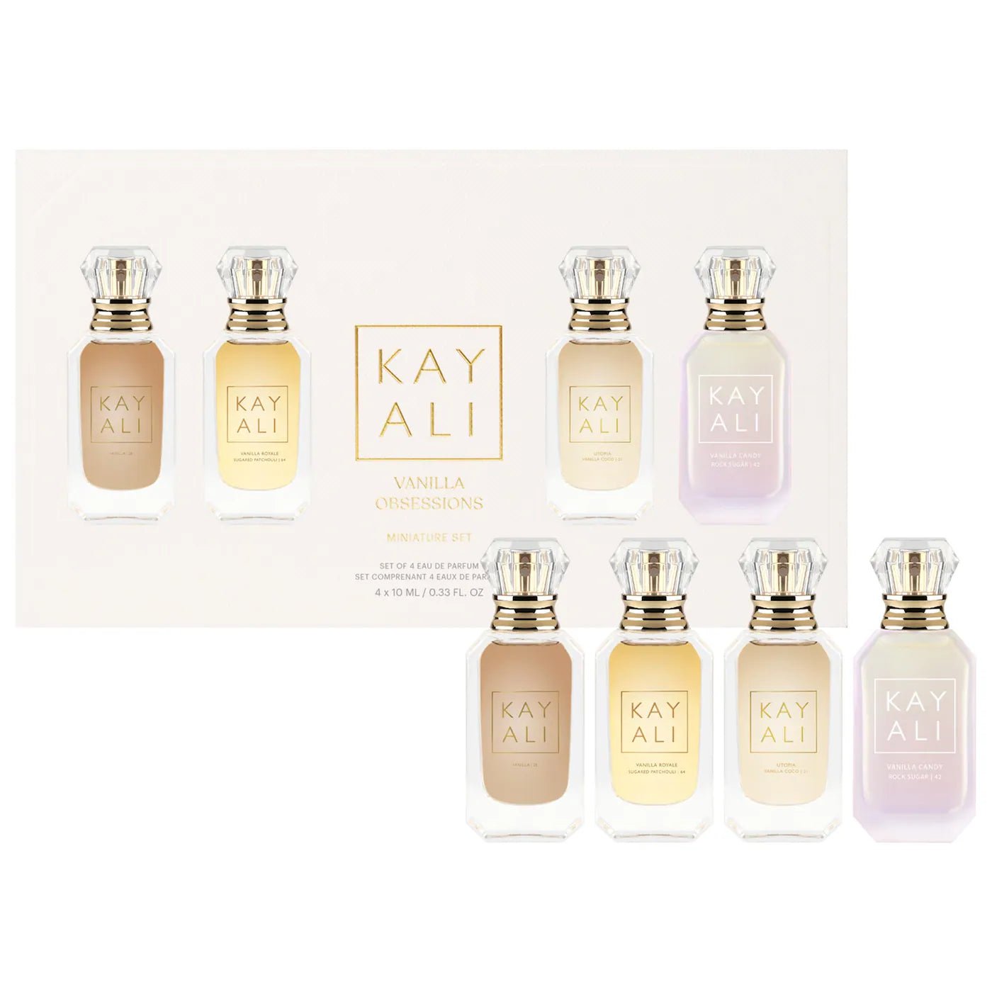 PRE ORDER-Vanilla Miniature Obsessions Perfume Set