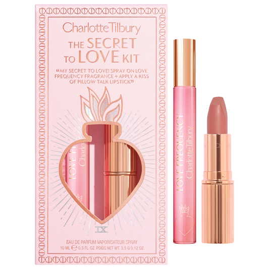 PRE ORDER-Set de perfume y lápiz labial: El secreto del amor