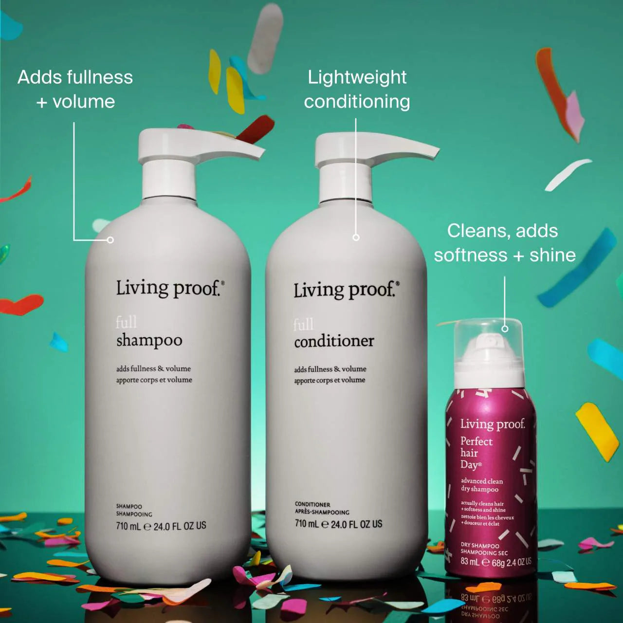 PRE ORDER-Full Shampoo, Conditioner, and Dry Shampoo Value Set