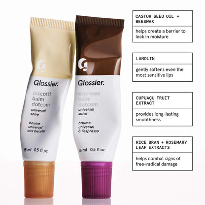 PRE ORDER-Limited Edition Biscotti and Espresso Balm Dotcom Duo