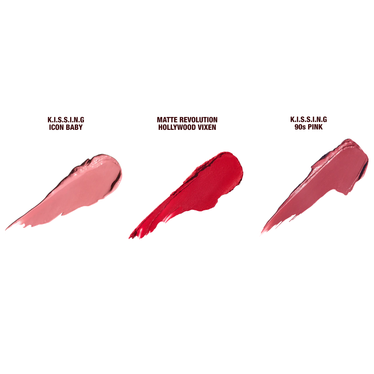 PRE ORDER-Mini juego de trío de labiales icónicos de Hollywood