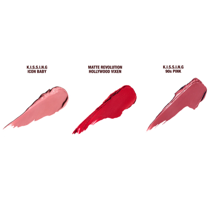 PRE ORDER-Mini juego de trío de labiales icónicos de Hollywood