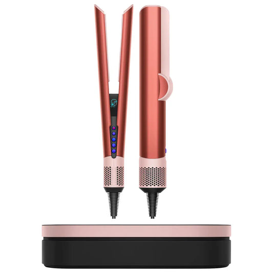 PRE ORDER-Limited Edicion Airstrait straightener (Strawberry Bronze/Blush Pink)