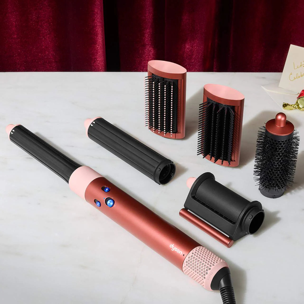 PRE ORDER-Special Edition Airwrap Multi-Styler Complete Long in Strawberry Bronze