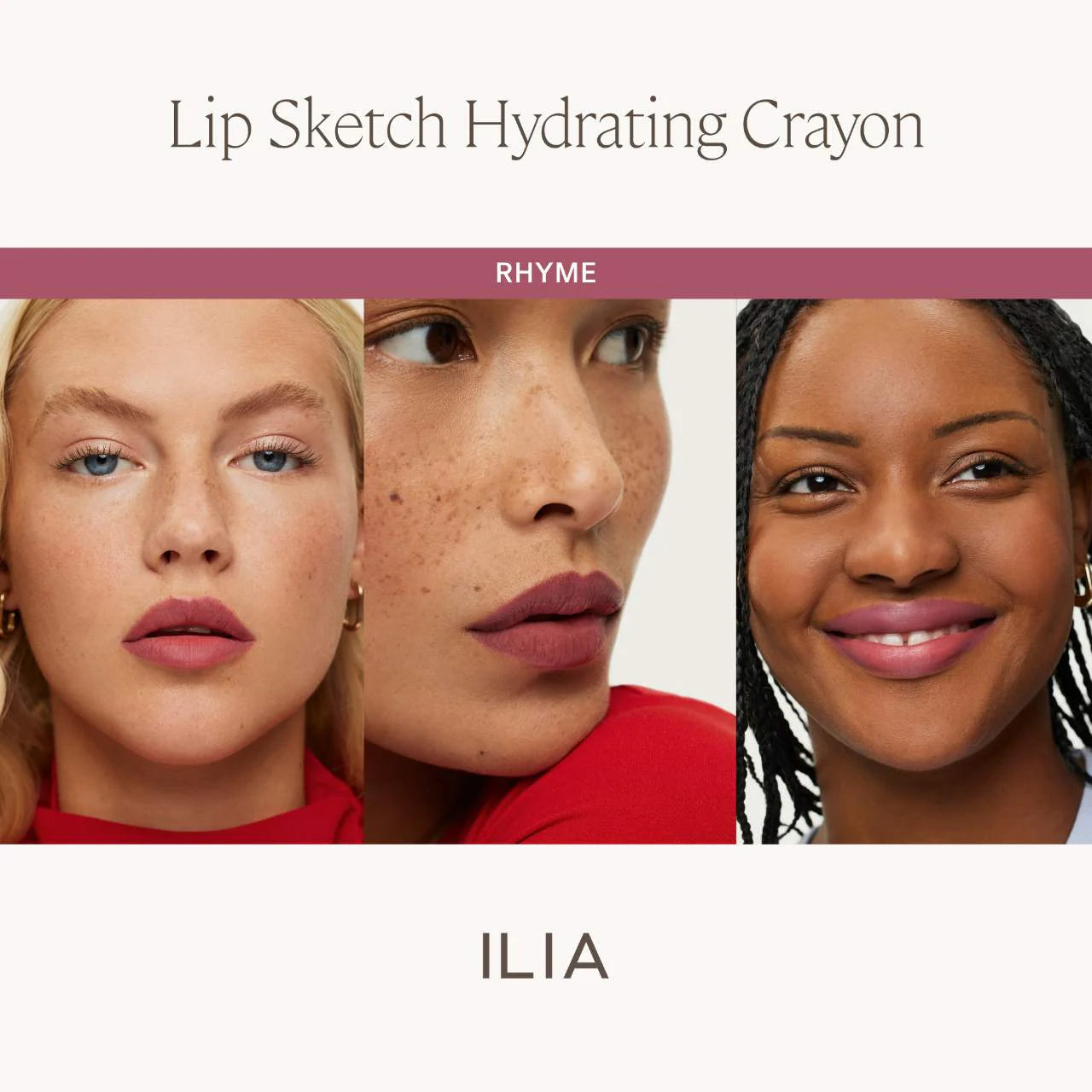 PRE ORDER-Mini Lip Sketch Trio - Long-Wear Lipstick + Lipliner Crayons