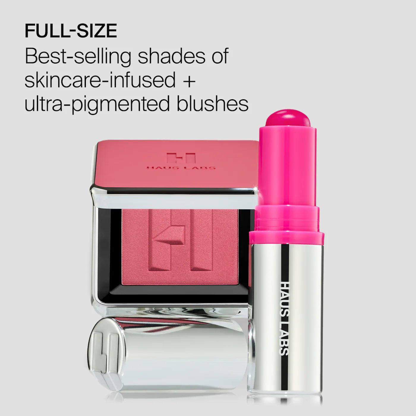 PRE ORDER-Color Fuse Glassy Blush Balm Stick + Powder Blush Set