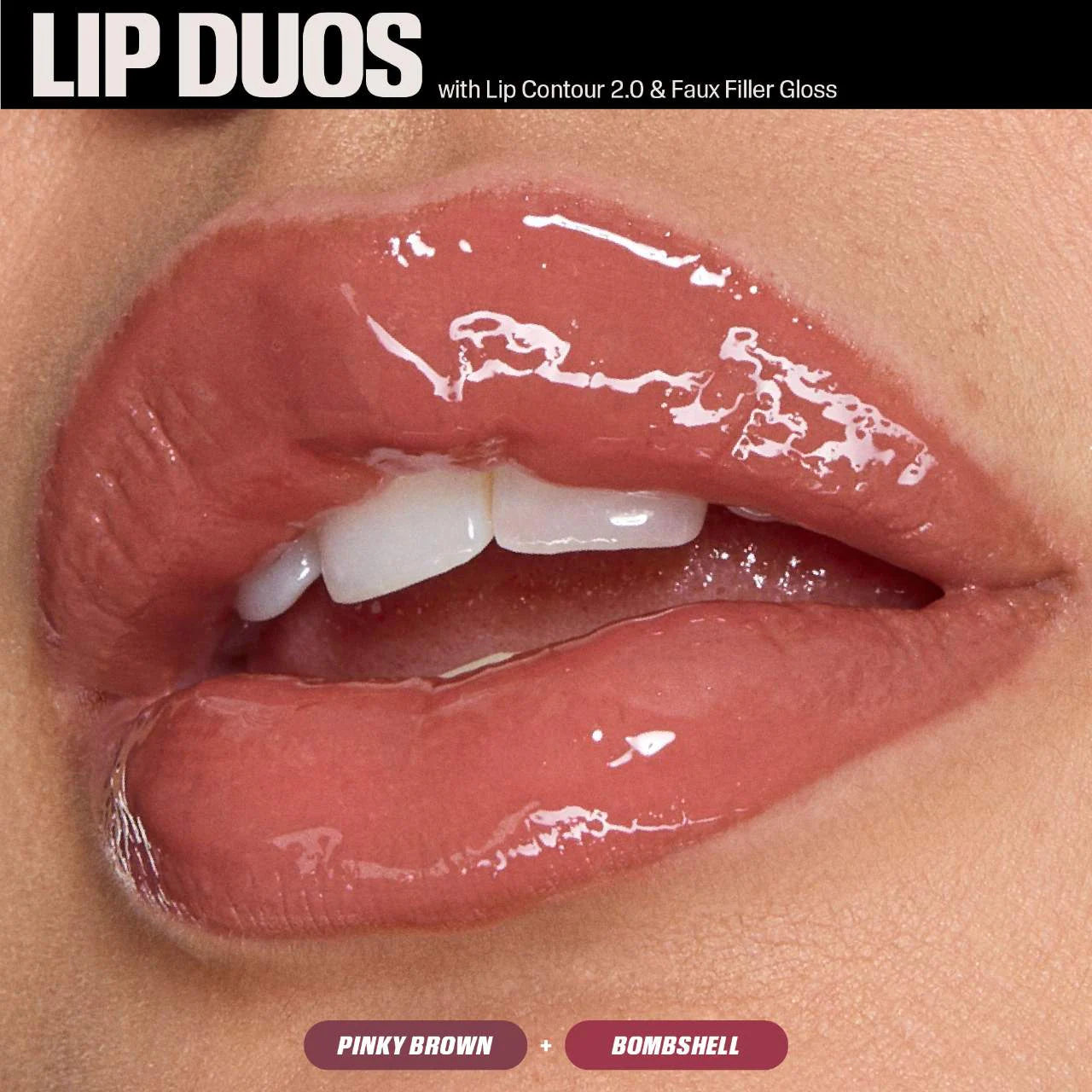 Juicy Bombshell Lip Gloss + Liner Set