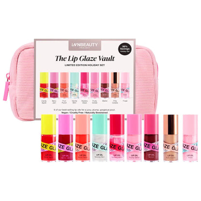 PRE ORDER-The Lip Glaze Vault Limited Edition Holiday Value Set